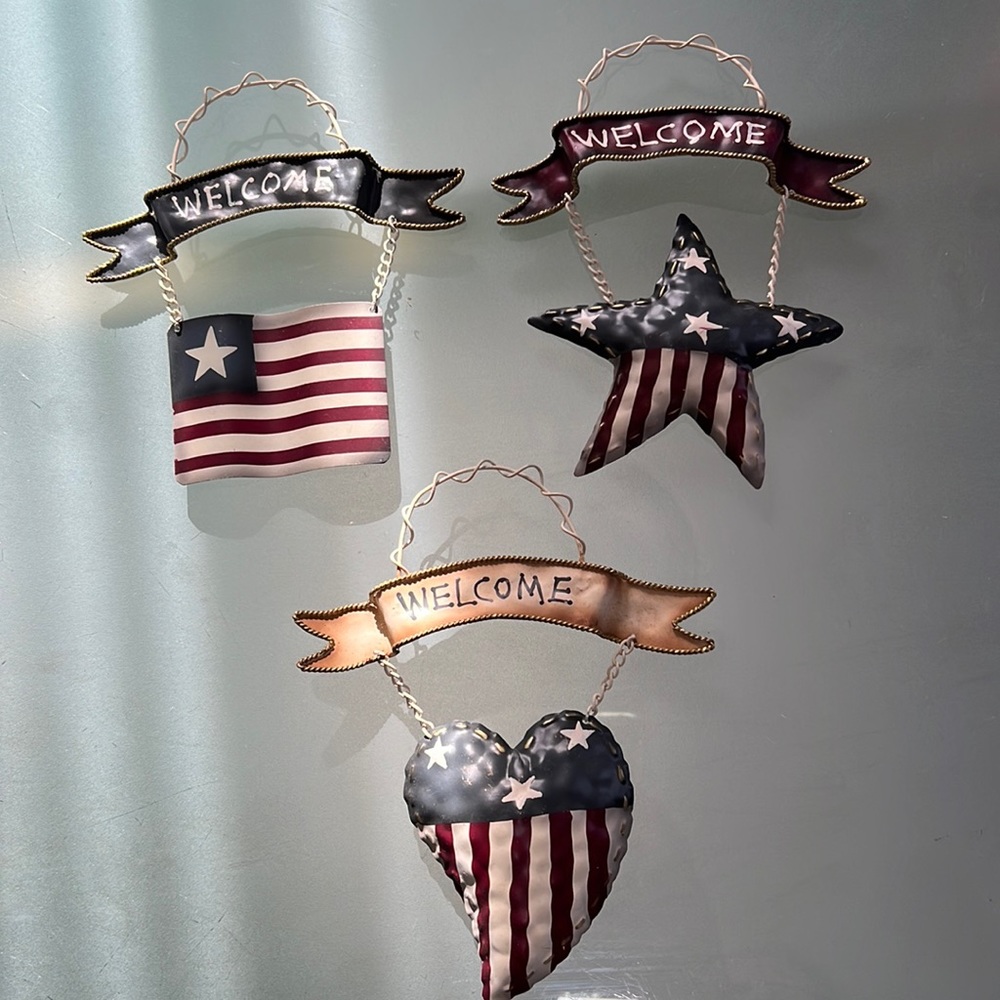 Americana Metal Decor